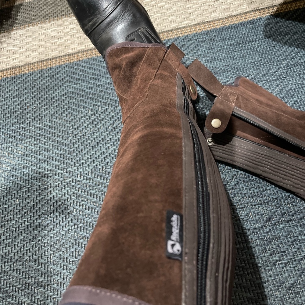 Requisite Suede Half Chaps. Medium Size Adult. - image 4